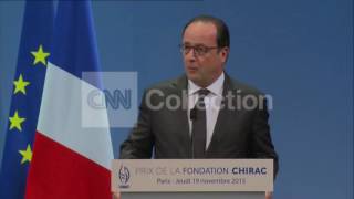 PARIS TERROR: HOLLANDE-ISIS IS WAGING WAR AGAINST OUR IDEAS News