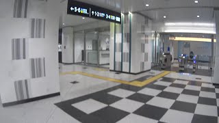 車いす道中記 JR西日本大阪駅特急スーパーはくと14号(64D)下車 大阪市北区編