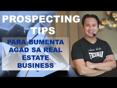 PROSPECTING TIPS :PARA MABILIS MAKABENTA SA REAL ESTATE BUSINESS  by Rhenz Diche