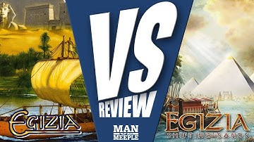 "VS" - Egizia versus Egizia: Shifting Sands by Man Vs Meeple (Stronghold Games)
