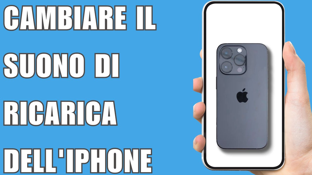 Come Cambiare Il Suono Di Ricarica Dell'iPhone 2024 YouTube