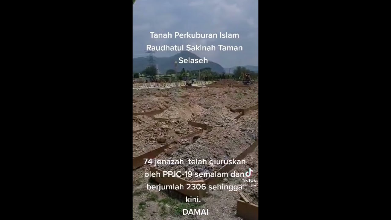 Raudhah Sakinah Taman Selasih Gombak Perkuburan Mangsa Covid 19 Youtube