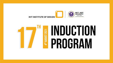MITID 17th Induction Programme on 4th Aug 2021