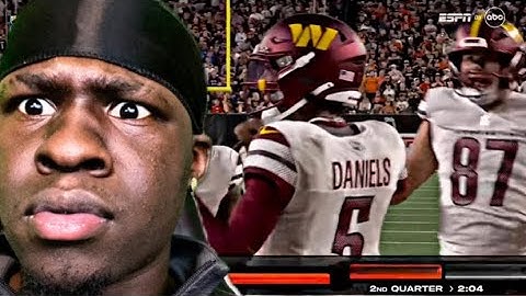 JAYDEN DANIELS IS COLD!!!😳Washington Commanders vs. Cincinnati Bengals Game Highlights