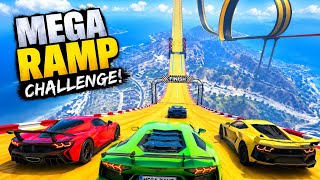 Mega Ramp Car Stunt Challenge 🚗🔥 | Insane Mega Ramp Racing Game