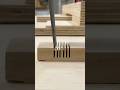 simple kerf cutting jig for kerf bending with scrap wood#woodworking #diy #shorts
