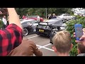 2x Nissan GT- R R35 Tuned By KnightRacer Having A Rev Battle - Flames