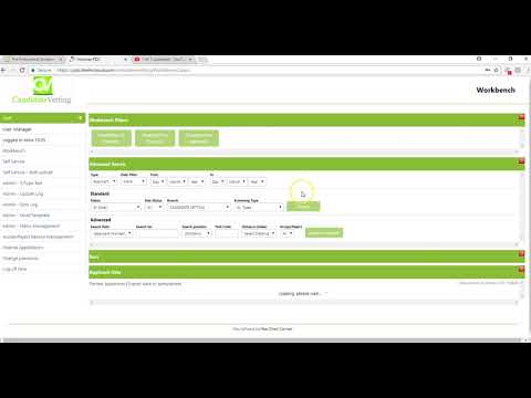 Client Sreening portal overview
