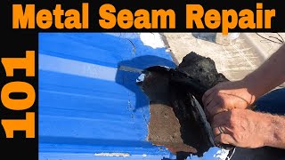 Repairing METAL ROOF LEAKS- How to repair most common areas that causes leaks
