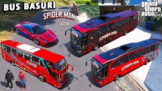 AWESOME!! I Collect All the Most Epic Spiderman Basuri Buses in GTA 5