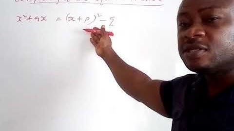 brief method to complete an incomplete  quadratic expression