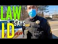 Cops didn't know law & looked silly demanding id man knew his rights first amendment audit fail