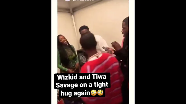 See Wizkid hugging Tiwa Savage on new videos😳😳