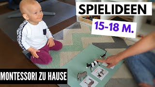 SINNVOLLE BESCHÄFTIGUNGSIDEEN für KLEINKINDER | 15-18 Monate Alt| MONTESSORI REGAL FÜR 15-18 Monate