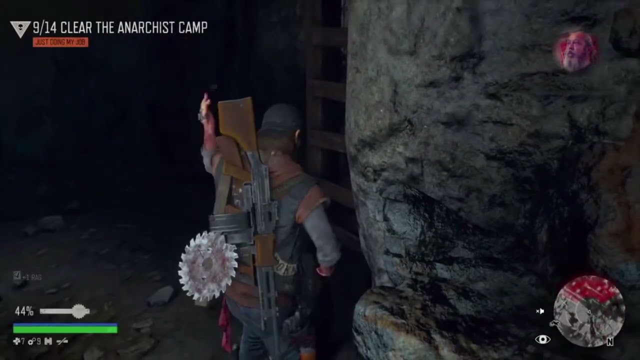 When you enter a mine shaft to rescue a friend, and this happens 