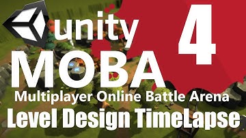 MOBA Level Design Timelapse - Part 1