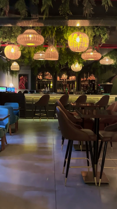 Restaurant interior done by interior my religion #interior #interiordesign #interiordesigner