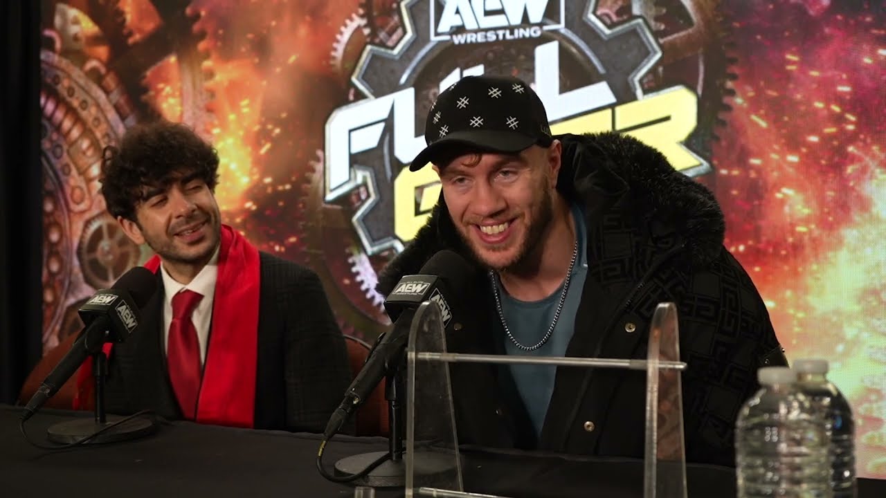 WILL OSPREAY IS ALL ELITE! | AEW Full Gear 2023 Media Scrum