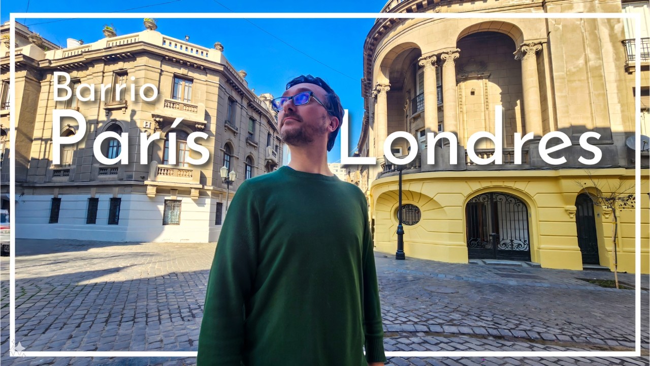 🏤🌆DESCUBRIENDO sus RINCONES🫨🏫 Barrio PARIS LONDRES🇨🇱 Santiago de Chile