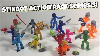Stikbot Action Packs Series 3 Review!