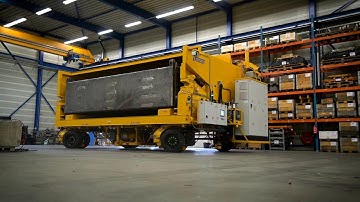 Hencon Furnace Charging Verhicle - Automated Guided Verhicle (FCV-AGV)