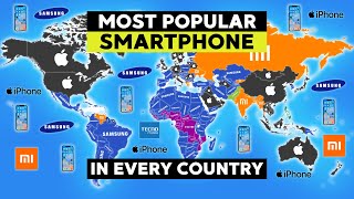Most POPULAR Smartphone Brands Of EVERY Country!!🌍📱