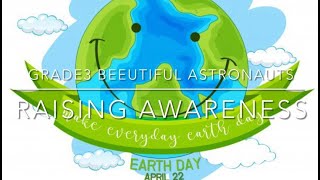 Grade3 BEEutiful Astronauts Earth Day Awareness 🐝👩‍🚀