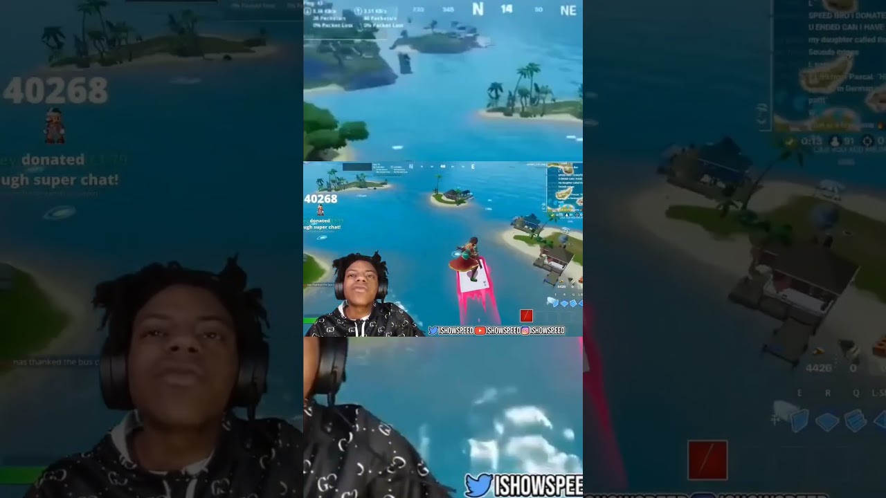 his reactions are the best 😂 #ishowspeed #shorts #viral #reactions — HighlightFactory YouTube video