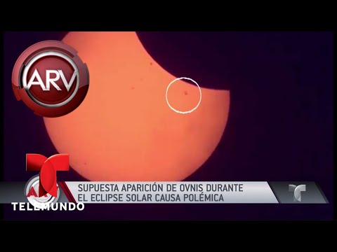 Vídeo: Um Residente De Buenos Aires, Junto Com O Eclipse Do Sol, Fotografou Um OVNI - Visão Alternativa