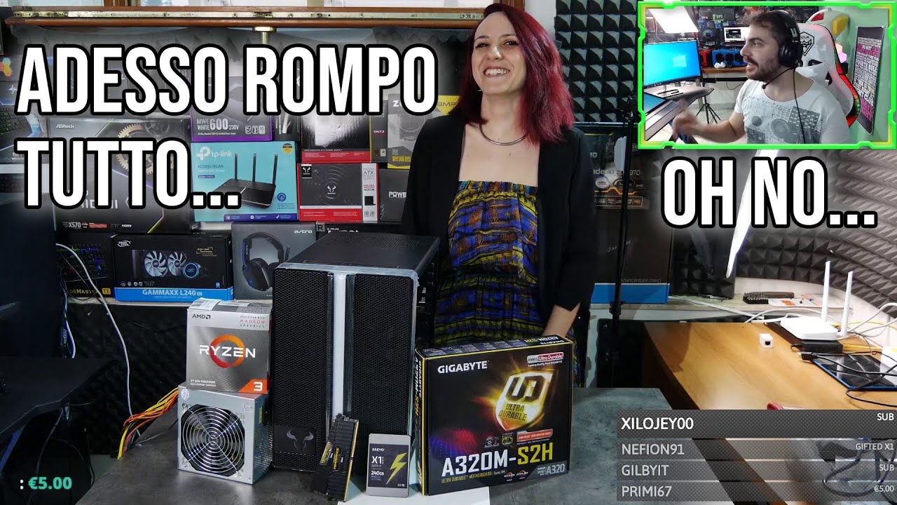 Una RAGAZZA ASSEMBLA (E ROMPE) il suo PRIMO PC