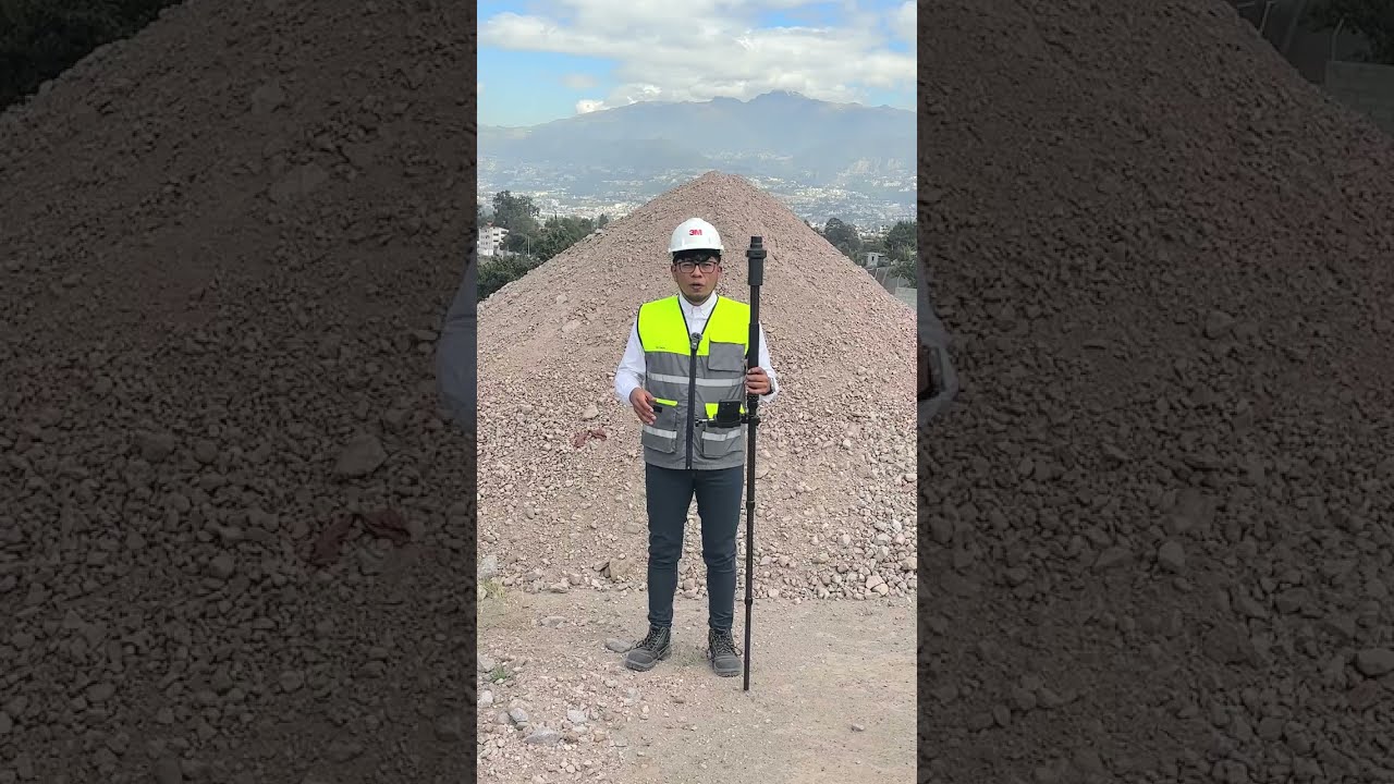 Calculo de Volumen con GNSS material Pétreo