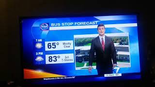 Jesse Maag weather update for Dayton Ohio Whio t.v.