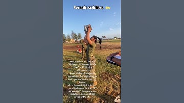 The Power of Female Soldiers#soldiers #marine #women #power