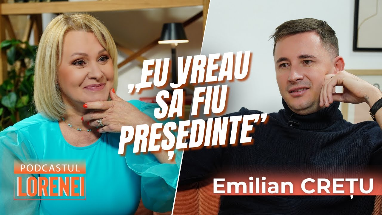 Podcastul Lorenei #17 Emilian Crețu de la saracie la bunăstare, relația cu Maia Sandu, PAS și Usatîi