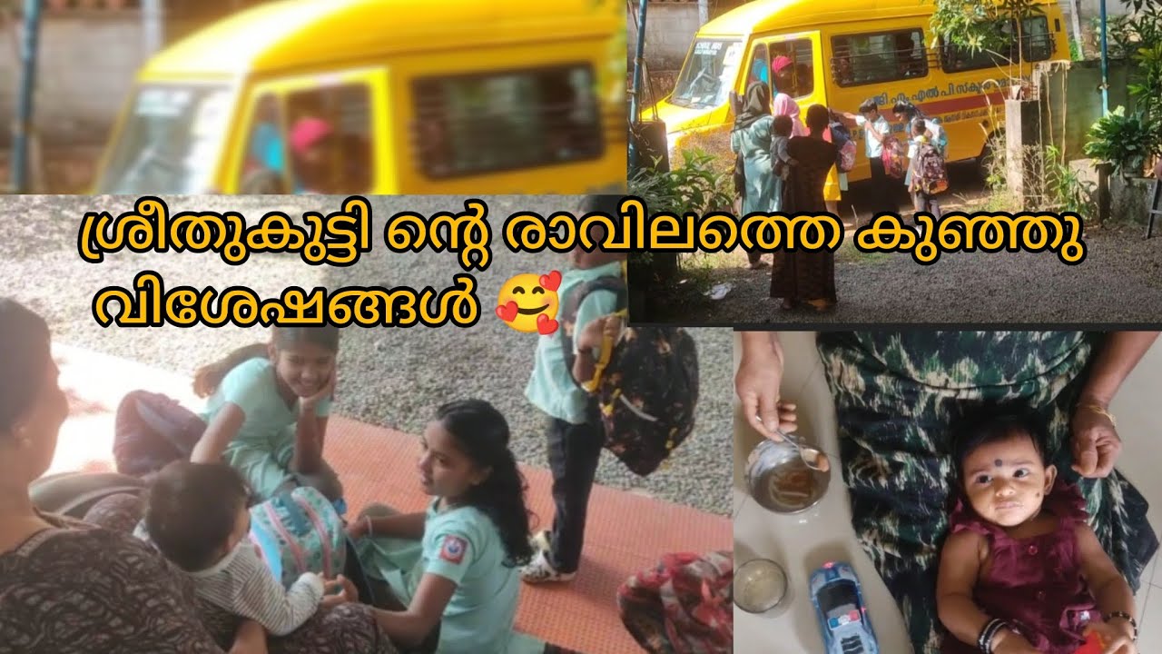 ശ്രീതു കുട്ടിന്റെ രാവിലത്തെ കുഞ്ഞു വിശേഷങ്ങൾ 😄