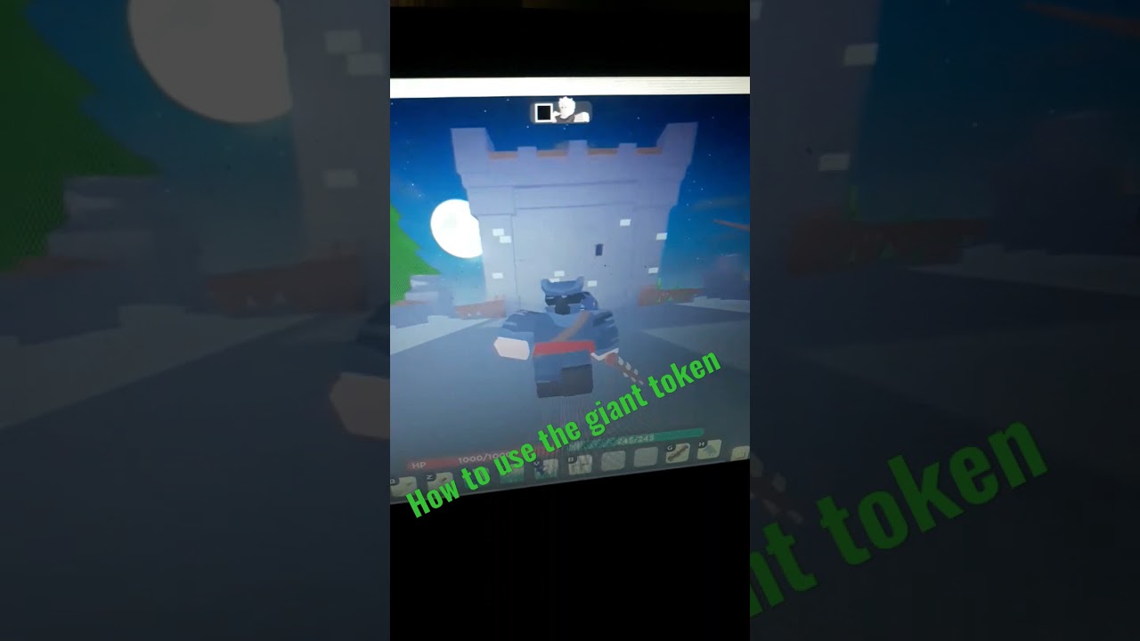 how to use the giant token