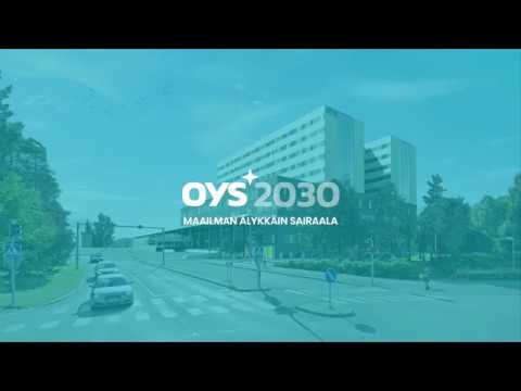 OYS:n uudisrakennuksen työmaa 2018-2019