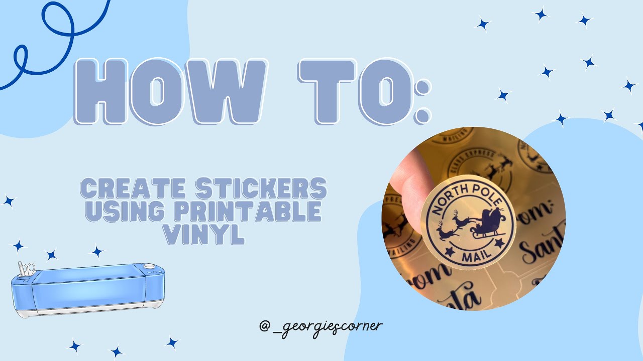 How to use Cricut printable vinyl
