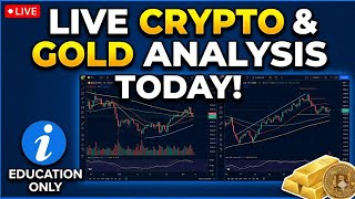 #shorts Live Today Crypto And Gold Trading | 24 May | #btcusd #xauusd ||
