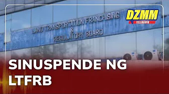 LTFRB suspends 22-passenger buses of 2 transport companies over safety violations | 21 October 2025