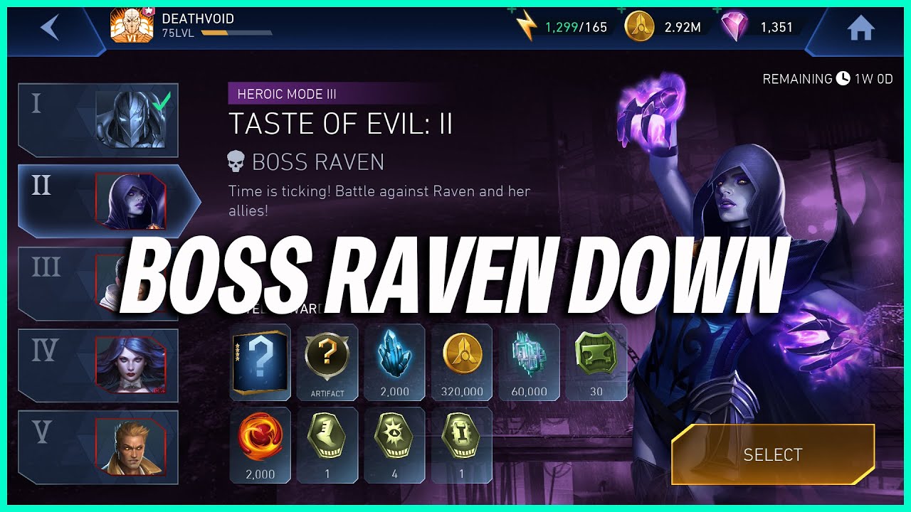 Raven Injustice Mobile Injustice 2 Mobile | Boss Raven Down | Rewards Taste Of Evil | Heroic 3 ...