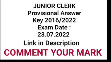 🔥 Provisional Answerkey published 👍