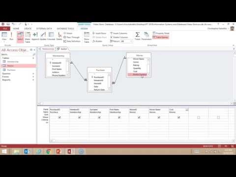 Video: How To Create Relational Databases