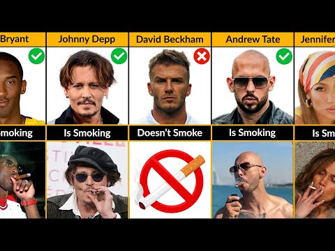 Famous People Who Smoke In Real Life