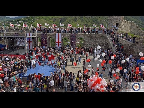 რაბათის ციხეში 26 მაისი საზეიმოდ აღინიშნა