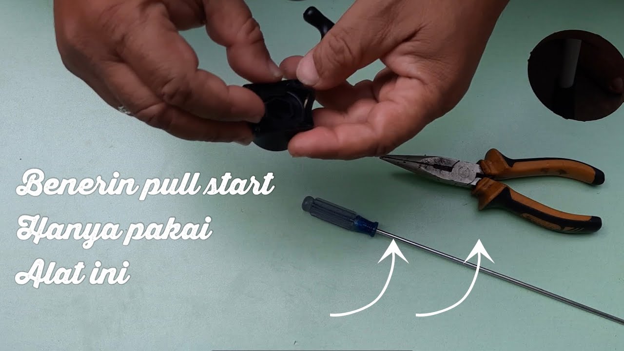 Benerin pull start Rc Engine hanya dengan alat sederhana ini | RC 1:8