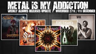 Metal is My Addiction - Weekly Album Update, Saturday 4th - December