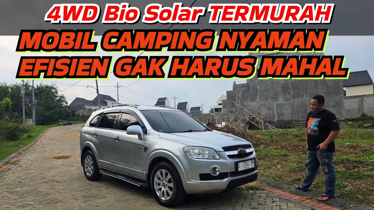 Mobil diesel #4wd untuk camping Nyaman Murah Captiva NFL Solar AWD kondisi menyenangkan #real #4x4