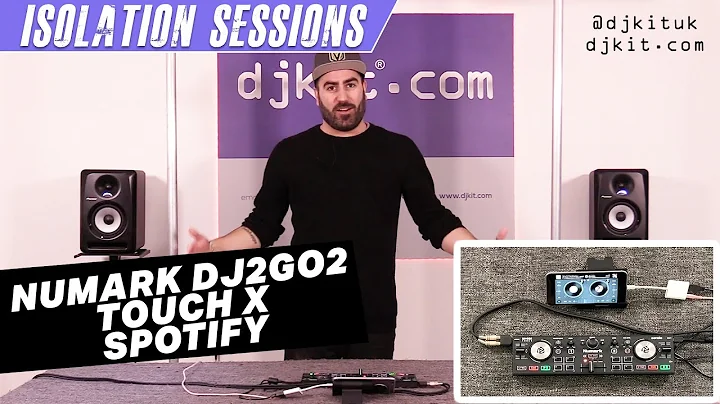 How to play Spotify on the Numark DJ2GO2 TOUCH - Full Algoriddim Djay tutorial! #TheRatcave