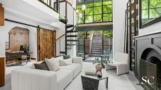 Stunning NYC Garden Duplex Loft for $3,499,000